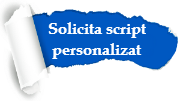 Solicita script personalizat